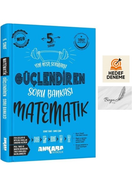 Ankara 5.sınıf Güçlendiren Matematik Soru Bankası Hedef Deneme