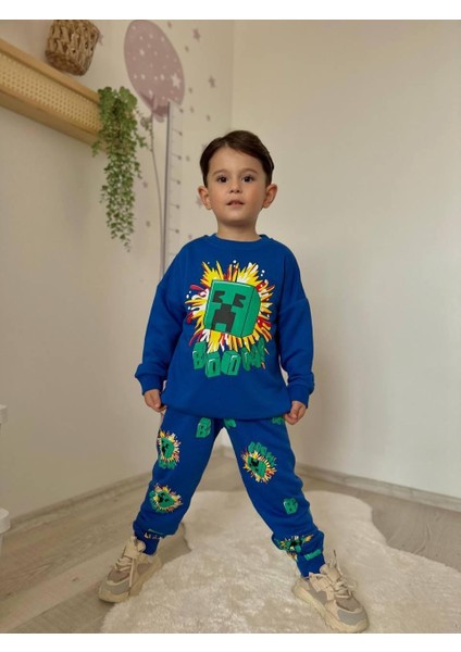 Karakterli Erkek Çocuk Ikili Eşofman Takımı