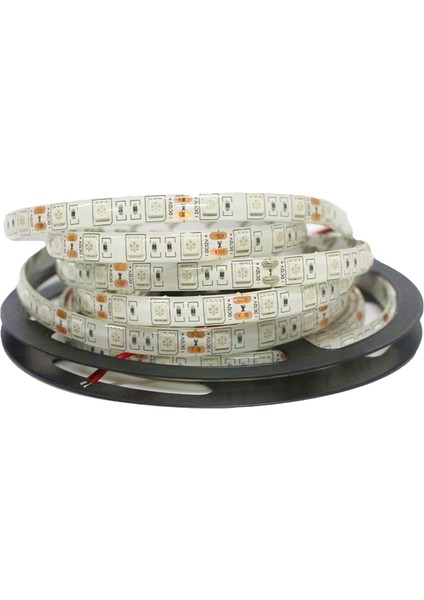 12 Volt 5050 Dış Mekan Şerit LED 3 Çipli Yeşil Metrede 60 LED IP65 (5 Metre) fiyatları