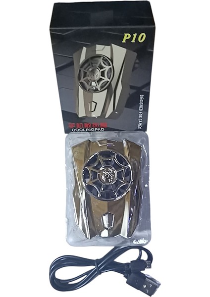 P10 Telefon Soğutucu Fan Radyatör + Batarya Silver 1 Adet Sogutucu 1ADET Eldiven Hediye modelleri