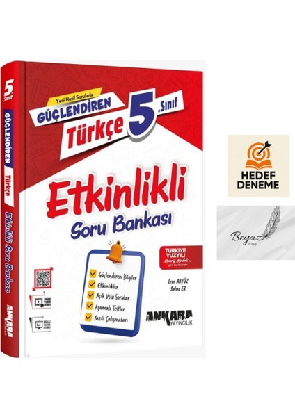 Ankara 5.sınıf Güçlendiren Etkinlikli Türkçe Soru Bankası Hedef Deneme