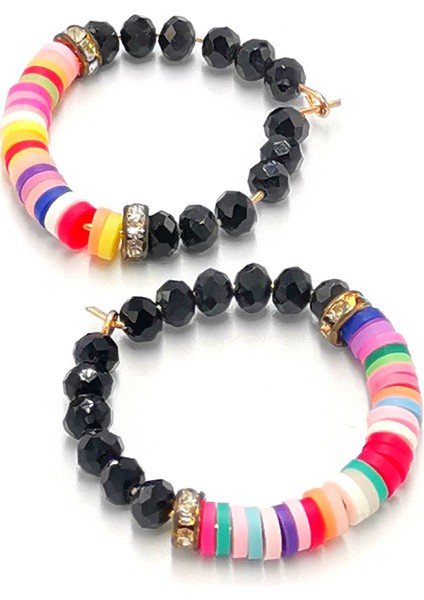 Renkli Figürlü Lüks Küpe fiyatları