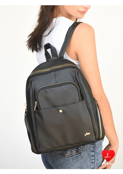 Freya Yıkama Deri Sırt Çantası