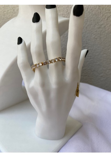 Çelik Su Yolu Gold Bileklik