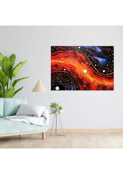 Yerli Rüya Zamanı Duvar Sanatı - Aborjin Akrilik Boyama Rüya Zamanı Kanvas Tablo fiyatları