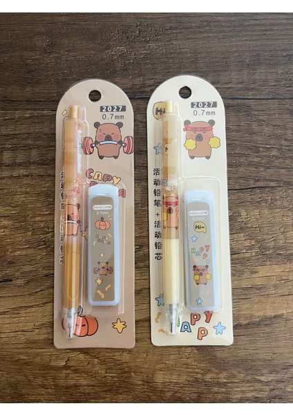 Capybara 2 Adet Uçlu Kalem ve 2 Kutu Uç Kapibara Okul Set Kırtasiye fırsatları