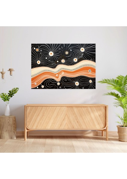 Aborjin Duvar Sanatı: Modern Hikaye Anlatımı - Kanvas Tablo Duvar Sanatı fiyatları