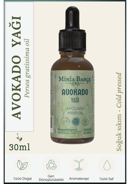 Avokado Yağı (Kalıcı Yağ - 30ML)