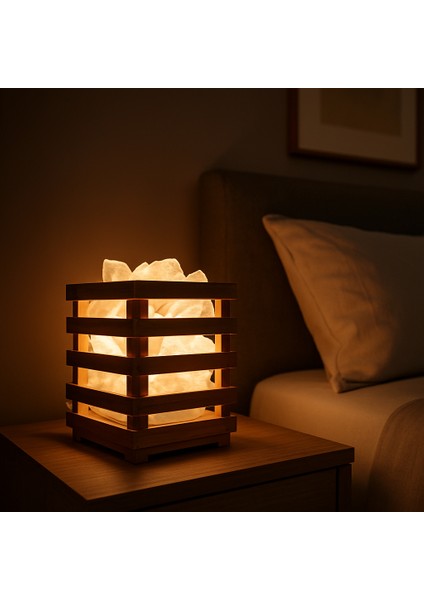 Çankırı Kristal Kaya Tuzu Tuz Sepet Model Tuz Lambası fiyatları