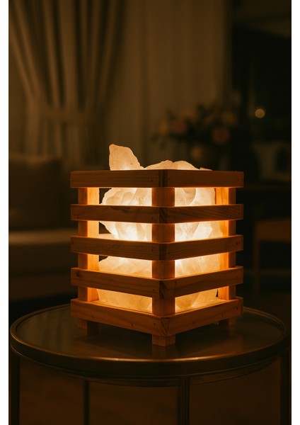 Çankırı Kristal Kaya Tuzu Tuz Sepet Model Tuz Lambası modelleri