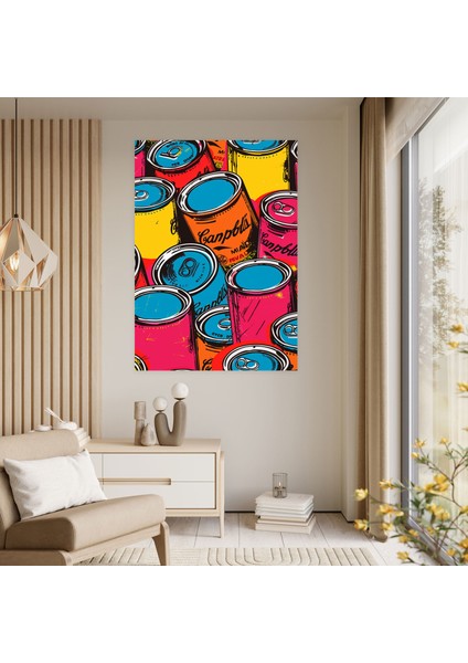 Pop Art Andy Warhol Kanvas Tablo - Wall Art fiyatları