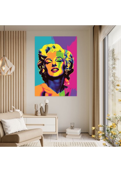 Andy Warhol Marilyn Monroe Kanvas Tablo - Duvar Dekorasyonu ve Ev Dekorasyonu Için Andy Warhol Tasarımı fiyatları