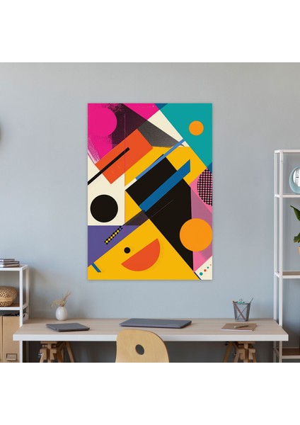 Geometrik Andy Warhol Tarzı Duvar Sanatı - Duvar Sanatı Kanvas Tablo modelleri