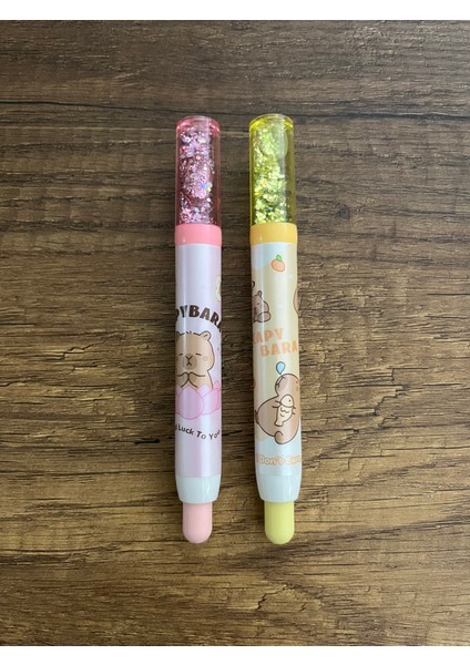 Capybara 2'li Sürgülü Silgi Kapibara Okul Set Kırtasiye indirimleri