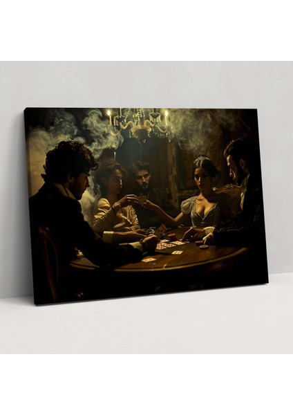 Caravaggio Tarzı Kanvas Tablo - Duvar Sanatı Dekorasyon Kanvas Duvar Sanatı