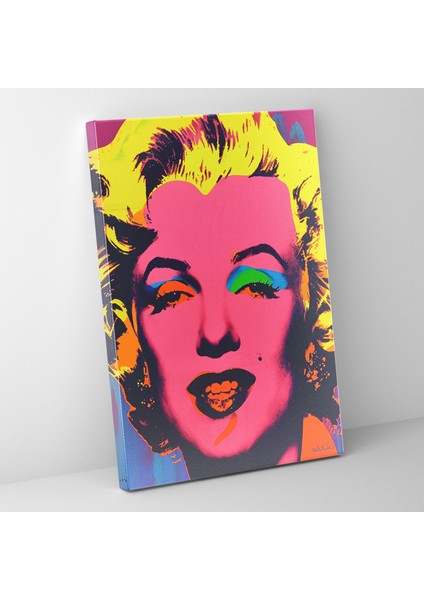 Andy Warhol Marilyn Monroe Kanvas Tablo - Pop Art Ev Dekorasyonu Duvar Sanatı