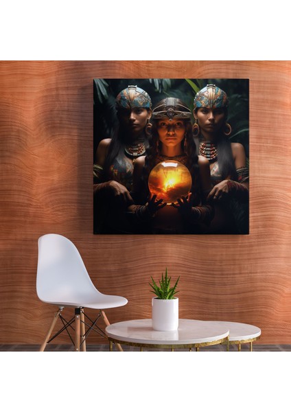 Amazon Kadınları Kanvas Tablo - Amazon Kadınları Kutsal Orbolar Ev Dekorasyonu Güç fiyatları