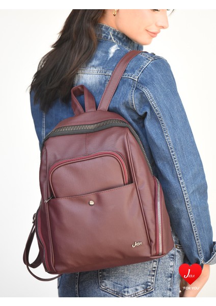 Freya Yıkama Deri Sırt Çantası modelleri