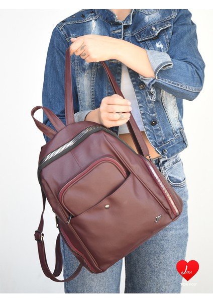 Freya Yıkama Deri Sırt Çantası fırsatları