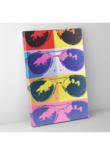 Andy Warhol Kanvas Tablo - Duvar Sanatı Pop Art Ünlü Sanatçı Andy Warhol