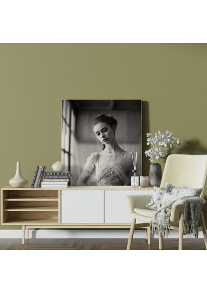 Vintage Esintili Balerin Kanvas Tablo - Balerin Duvar Sanatı Duvar Dekorasyonu fiyatları