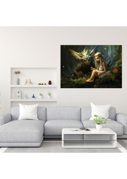 Blockchain Büyülü Dünya Kanvas Tablo - Kanvas Duvar Sanatı Büyülü Dünyalar fiyatları