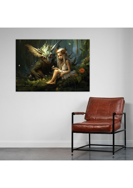 Blockchain Büyülü Dünya Kanvas Tablo - Kanvas Duvar Sanatı Büyülü Dünyalar modelleri