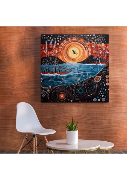 Aborijinal Semboller Duvar Sanatı - Duvar Dekorasyonu Ev Dekorasyonu fiyatları