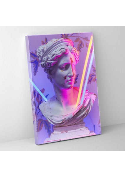 Neoklasik Pop Sanat Duvar Tablosu - Klasik ve Popart Ev Dekorasyonu Kanvas Tablo