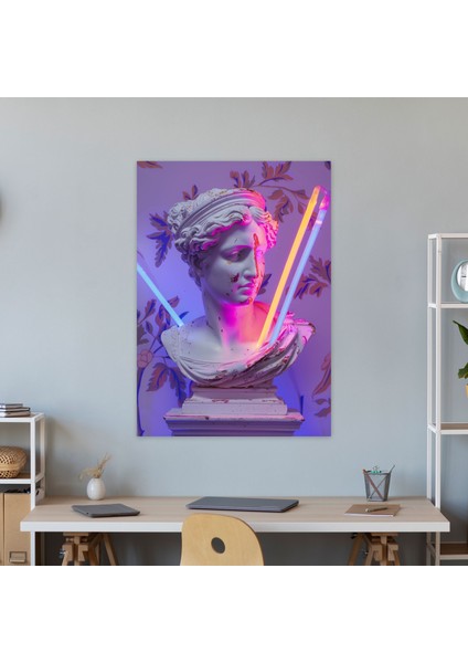 Neoklasik Pop Sanat Duvar Tablosu - Klasik ve Popart Ev Dekorasyonu Kanvas Tablo fiyatları