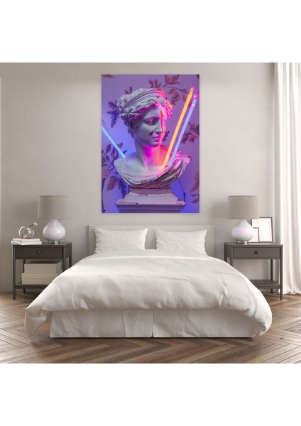 Neoklasik Pop Sanat Duvar Tablosu - Klasik ve Popart Ev Dekorasyonu Kanvas Tablo modelleri