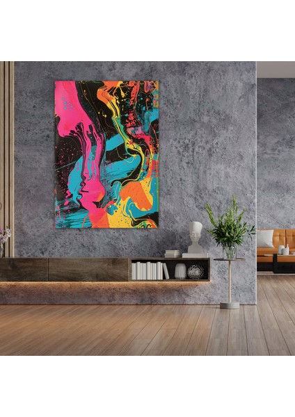Psychedelic Andy Warhol Kanvas Tablo - Andy Warhol Kanvas Duvar Dekorasyonu modelleri
