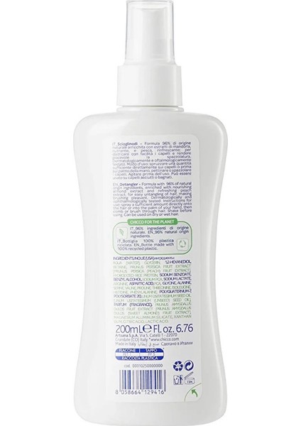 Edolika Chicco Saç Açıcı Kolay Tarama Spreyi 200 ml fiyatları