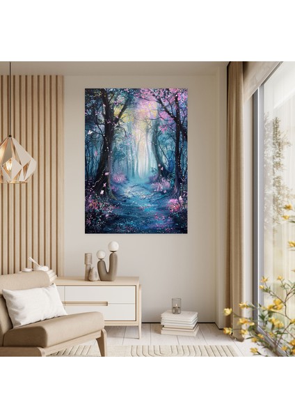 Ashvin Harrison Duvar Sanatı - Parıldayan Orman Kanvas Tablosu modelleri