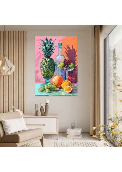 Pop Art Still Life Kanvas Tablo - Klasik ve Popart Duvar Sanatı Kanvas modelleri