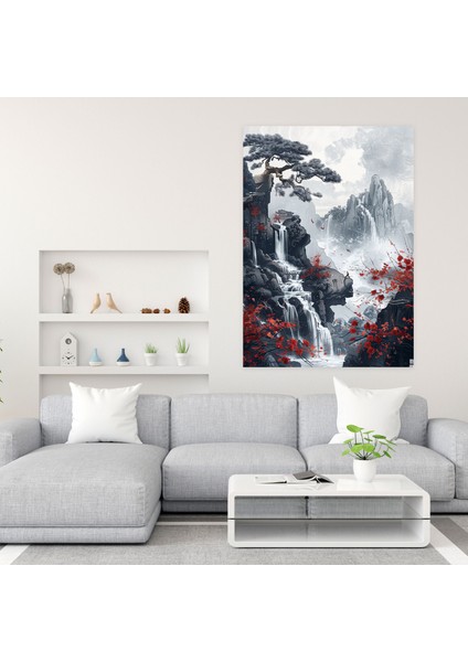 Pop Art Çin Manzarası Kanvas Tablo - Klasikizm ve Popart Duvar Sanatı Pop Art Çin Manzarası Kanvas Tablo fiyatları