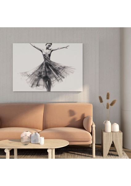 Minimalist Balerin Kanvas Tablo - Balerin Kanvas Kanvas Duvar Sanatı fiyatları