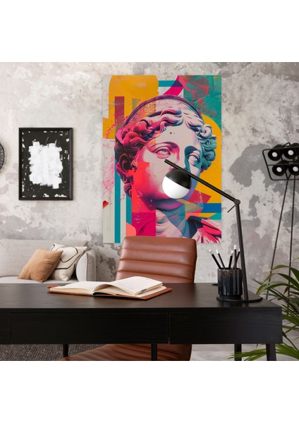 Modern Rönesans Pop Art Kanvas Tablo - Klasizm ve Popart Duvar Sanatı Ev Dekorasyonu modelleri