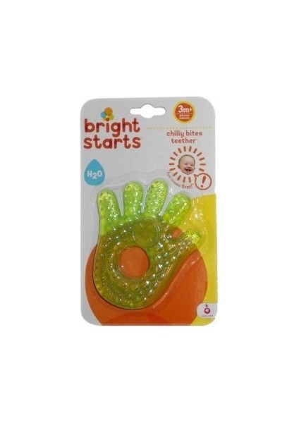 Edolika Bright Starts El Şeklinde Sulu Dişlik - Yeşil fiyatları