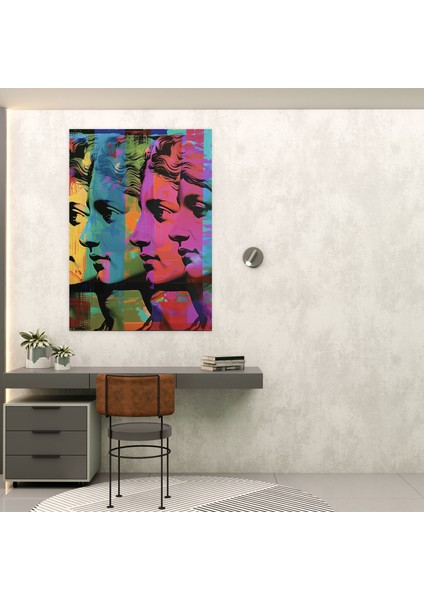 Rönesans Okulu Yeniden Tasarım Kanvas Tablo - Klasizm ve Popart Duvar Sanatı Duvar Dekorasyonu Kanvas fiyatları