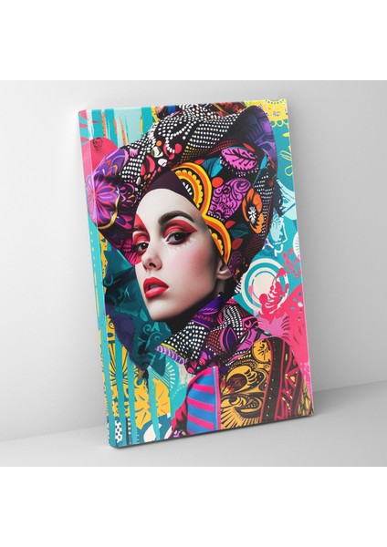 Rönesans Pop Füzyon Duvar Dekorasyonu - Klasizm ve Popart Rönesans Pop Füzyon Duvar Dekorasyonu Kanvas Duvar Sanatı