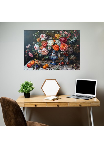 Barok Tarzı Çiçek Tablo Kanvas Baskı - Barok Kanvas Tablo Duvar Sanatı Ev Dekorasyonu fiyatları