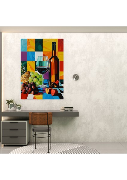 Dinamik Pop Art Natürmort Duvar Dekorasyonu - Klasizm ve Popart Kanvas Duvar Sanatı Ev Dekorasyonu fiyatları