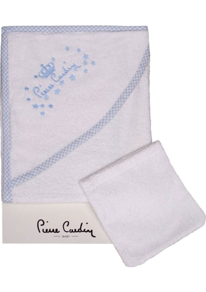 Edolika Pierre Cardin Kundak Banyo Havlusu - Mavi