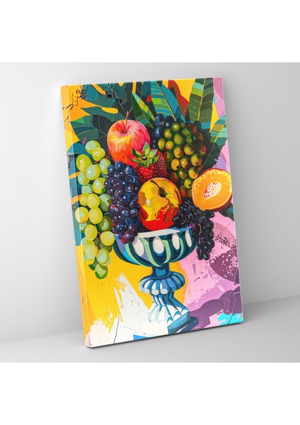 Pop Art Still Life Resim Kanvas Tablo - Klasizm ve Popart Kanvas Duvar Sanatı