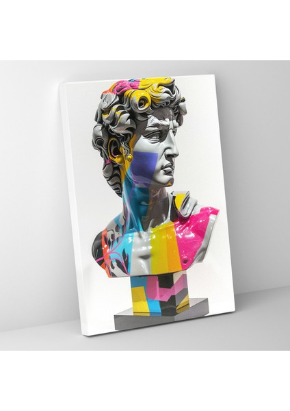 Rönesans Pop Sanatı Kanvas Tablo - Klasik ve Popart Rönesans Pop Sanat