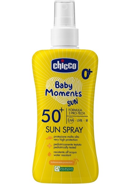 Edolika Chicco Yenidoğan Güneş Kremi Spf 50+ 150 Ml