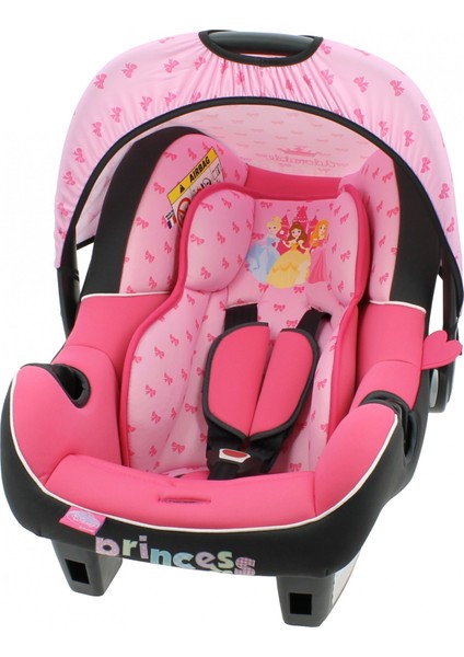 Edolika Disney 0-13 kg Ana Kucağı & Oto Koltuğu - Princess