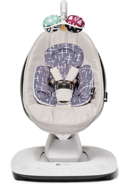 Edolika 4moms Mamaroo 5.0 Çift Yönlü Yenidoğan Destek Pedi Dark Grey Plus