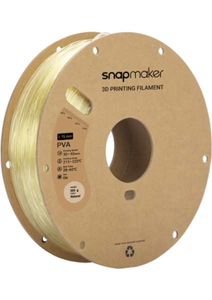 Pva Filament 1.75MM 500GR - Suda Çözünebilen Destek Filament